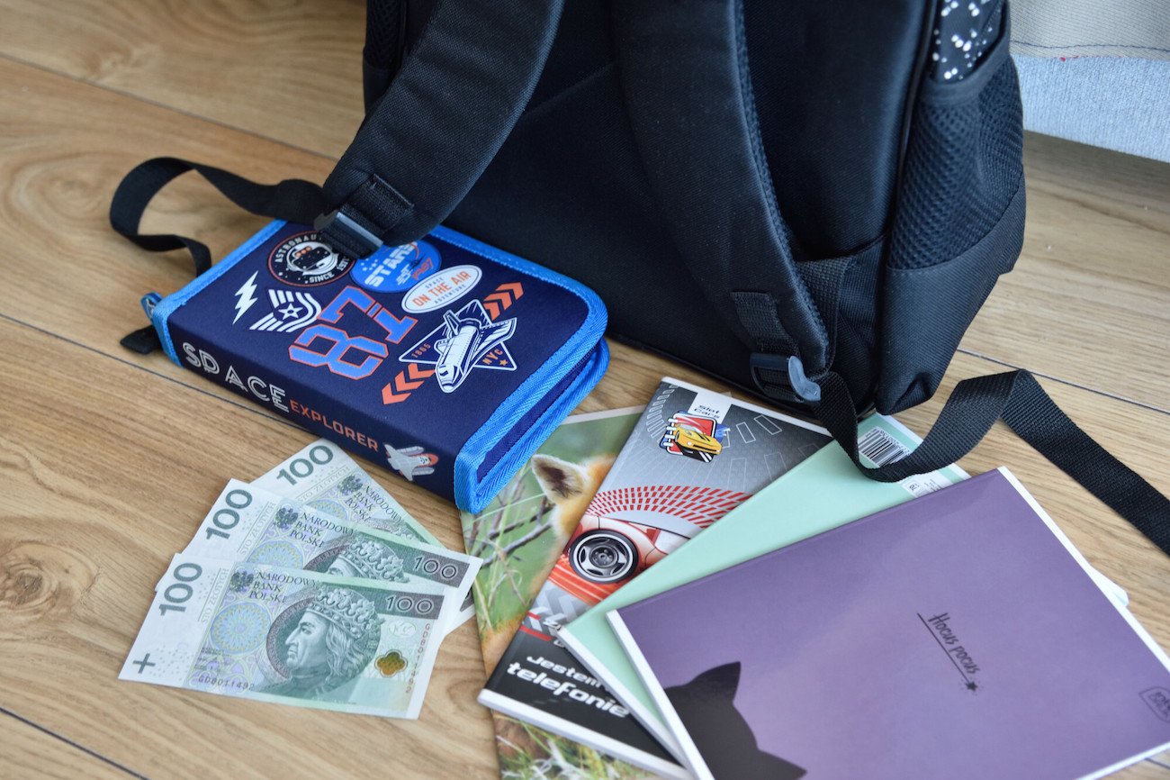 pieniądze wyprawka dobry start
