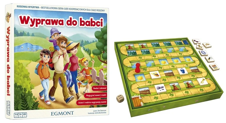"Wyprawa do babci" wymaga od uczestników zabawy wymyślania, jak poradzić sobie z kolejnymi przeszkodami