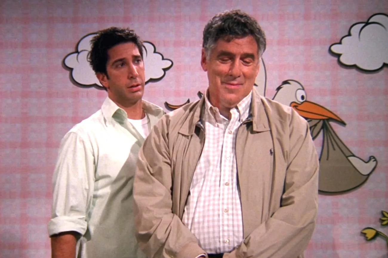 Kadr z serialu "Przyjaciele", Jack Geller, dad jokes, suchary