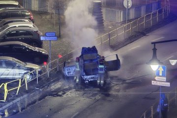 samochód wypadek