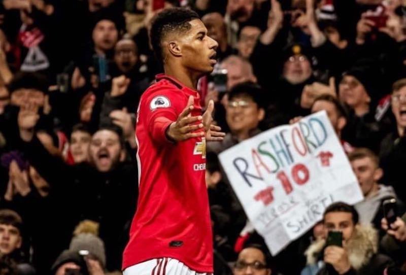 Marcus Rashford w barwach Manchesteru United strzelił dotąd 41 goli.