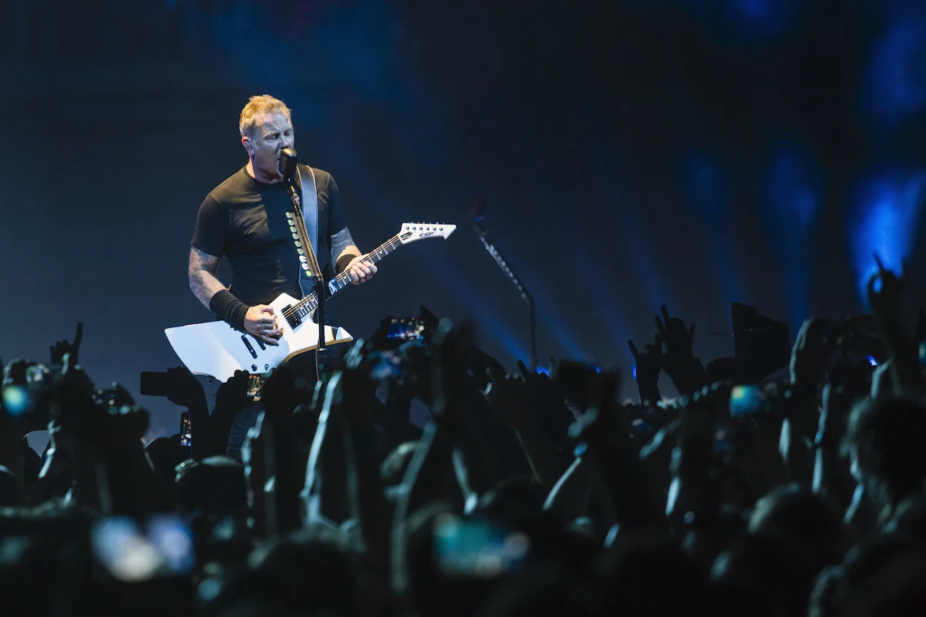 Metallica na koncercie w Krakowie