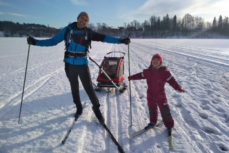 Aktywność razem z dziećmi jest dla mieszkańców Norwegii czymś normalnym