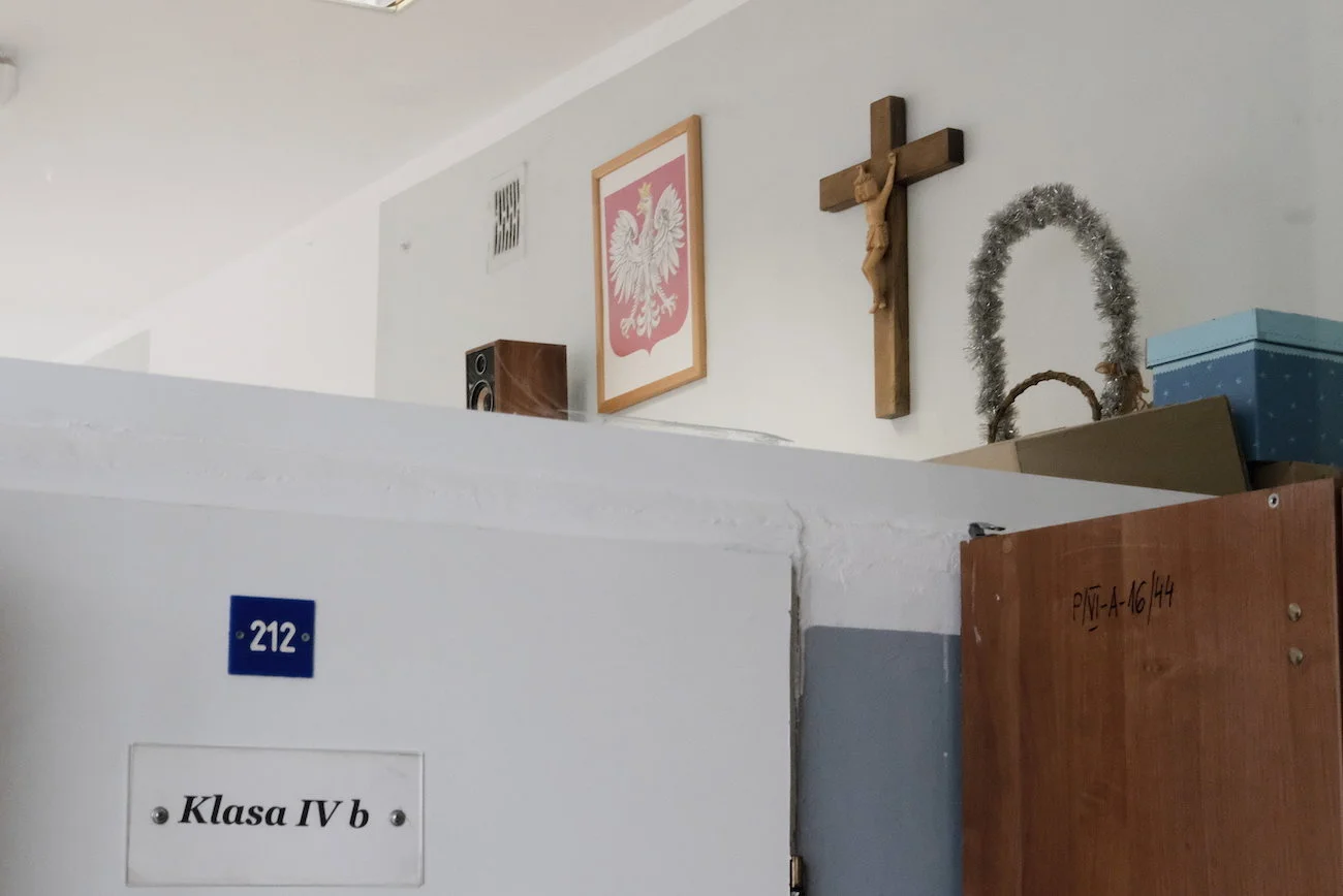 klasa szkoła krzyż religia