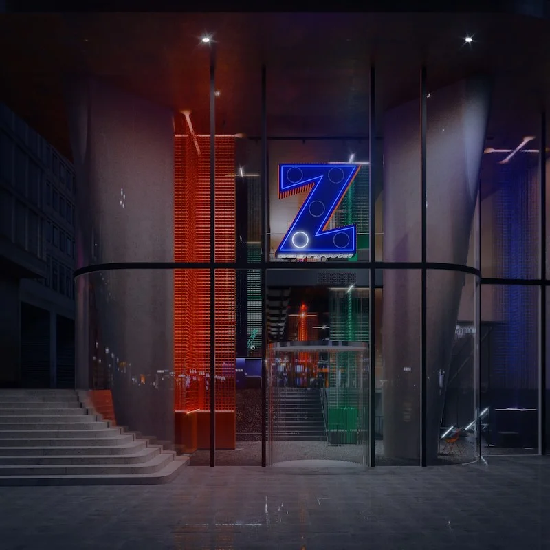 Bar mieści się w biurowcu w centrum Warszawy