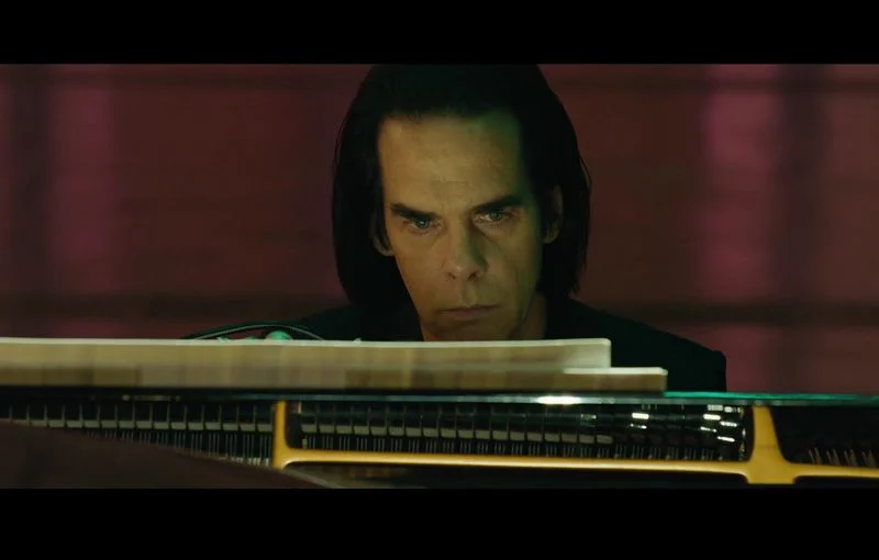 Nick Cave podczas wirtualnego koncertu w londyńskim Alexandra Palace