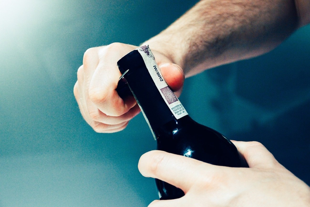 czerwone wino