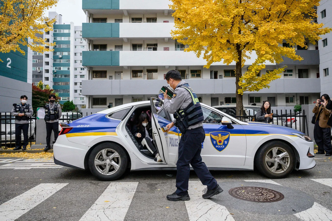 policja w Korei