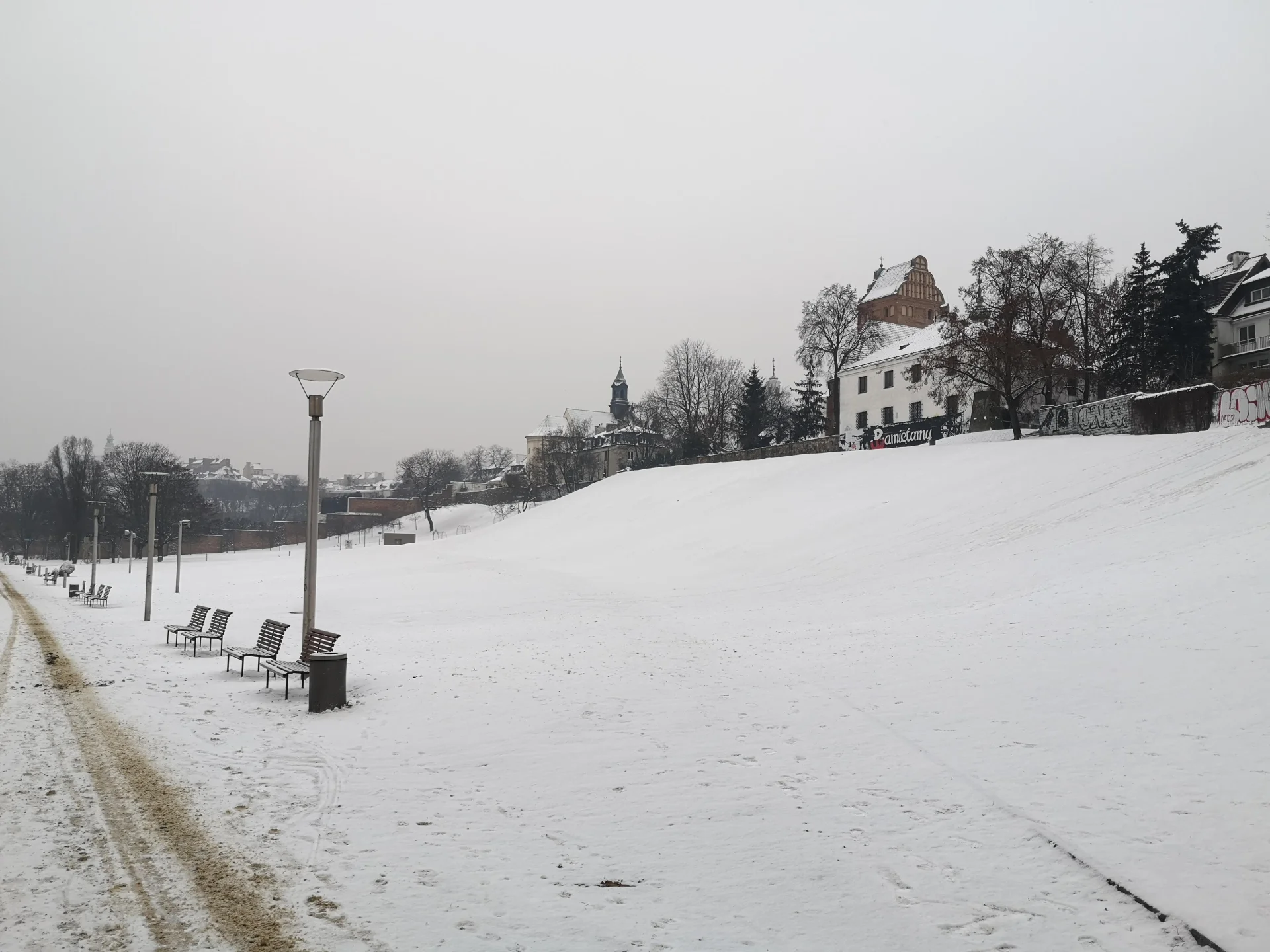 Górka saneczkowa na Podzamczu