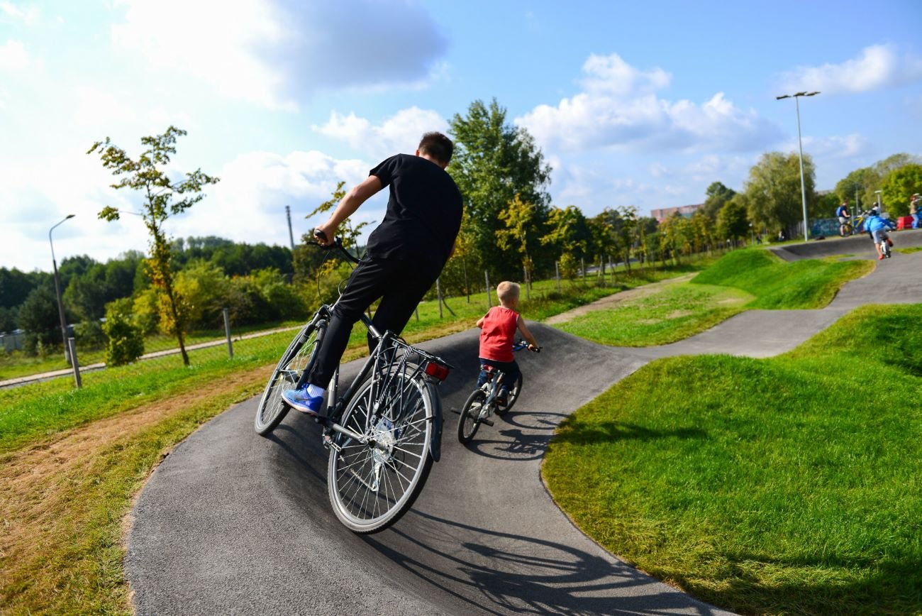 Europejski Tydzień Sportu rowery tata dziecko