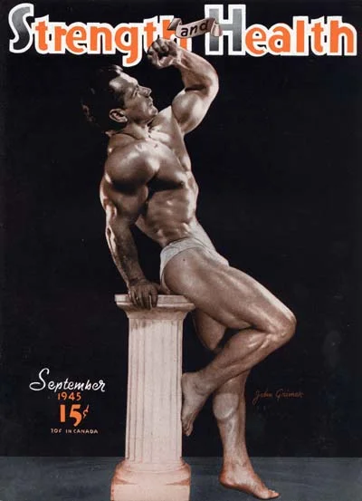 John Grimek - jeden z pierwszych bodybuilderów