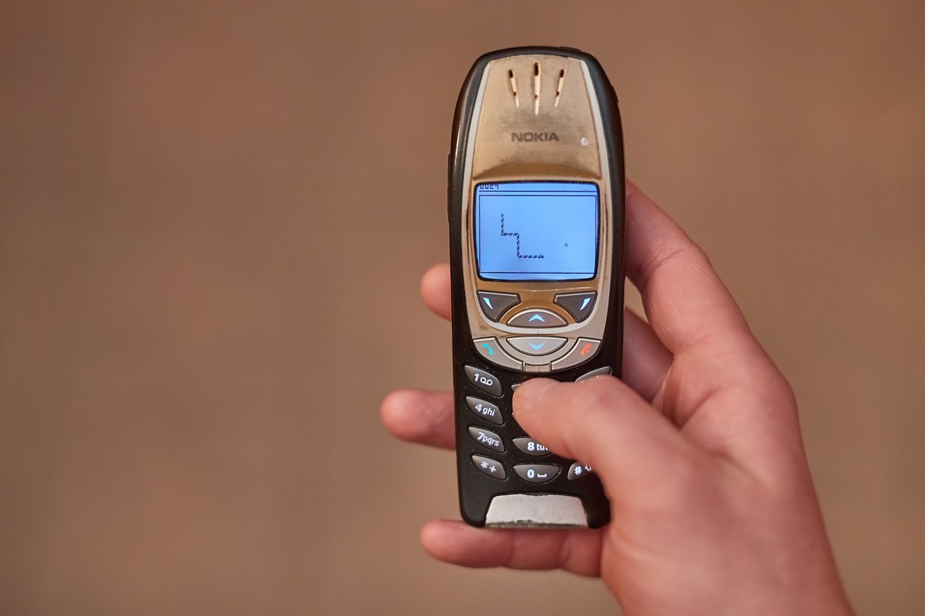 nokia, telefon, gra, stare telefony