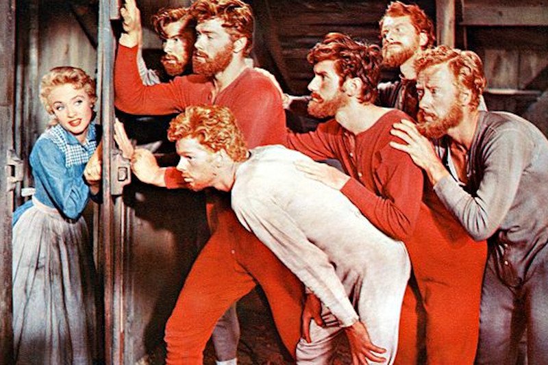 Kadr z filmu "Seven Brides"