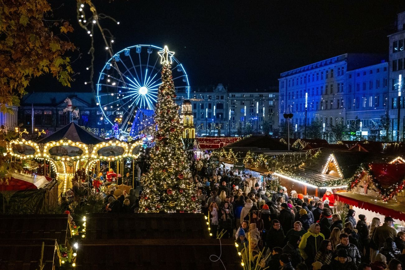 Poznań jarmark plac Wolności