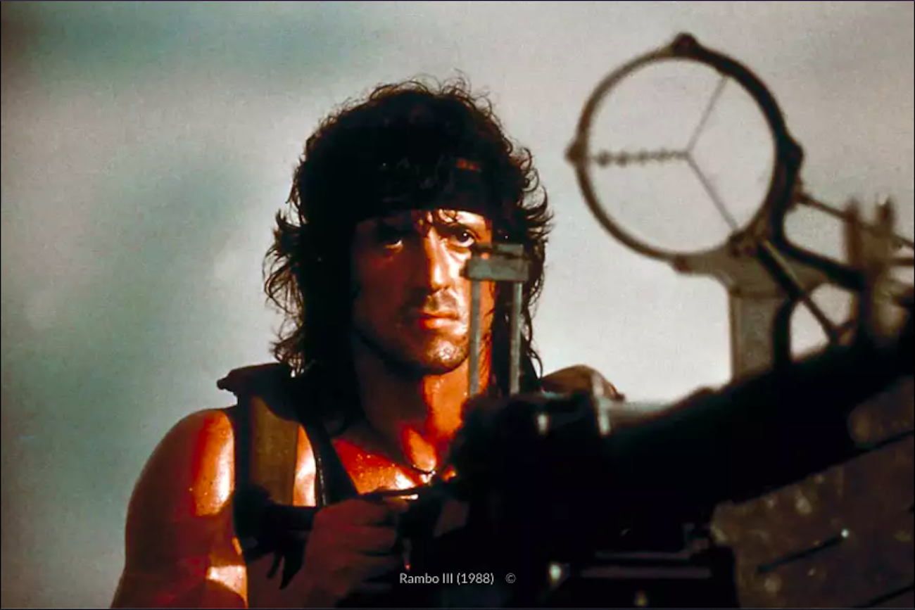 Sylvester Stallone "Rambo III"
