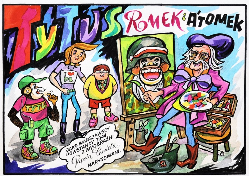 5 najlepszych ksiąg od Papcia Chmiela. Najciekawsze Tytusy, Romki i A'Tomki