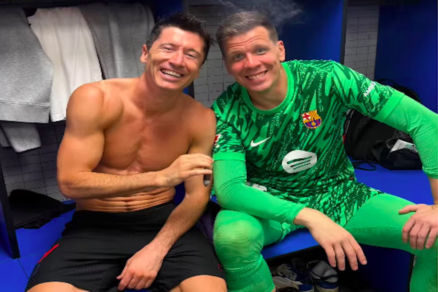Wojciech Szczęsny Robert Lewandowski