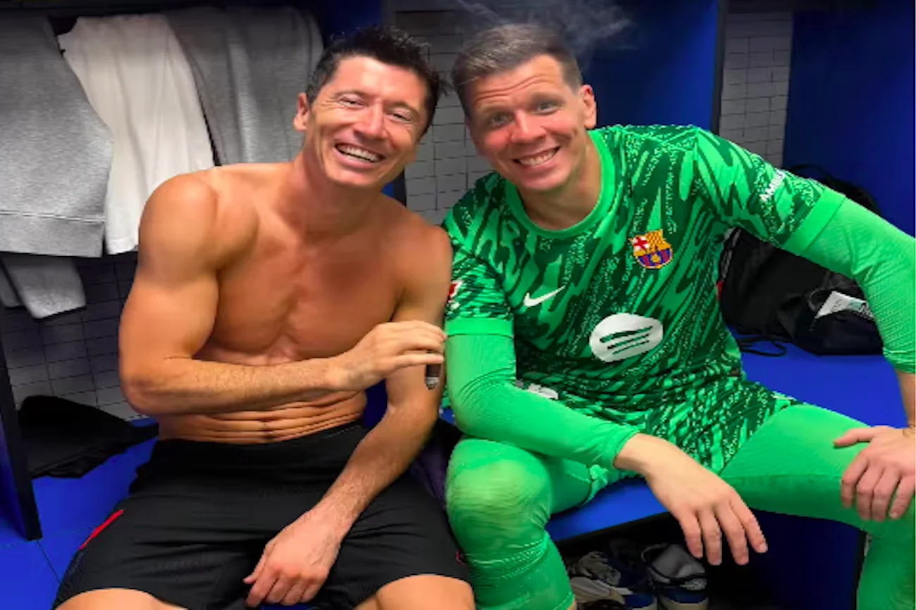 Wojciech Szczęsny Robert Lewandowski