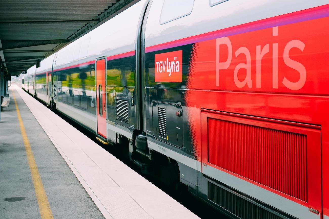 pociąg TGV