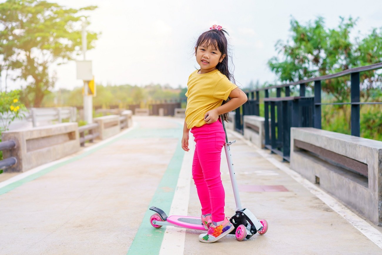 Pierwsza hulajnoga dla dziecka