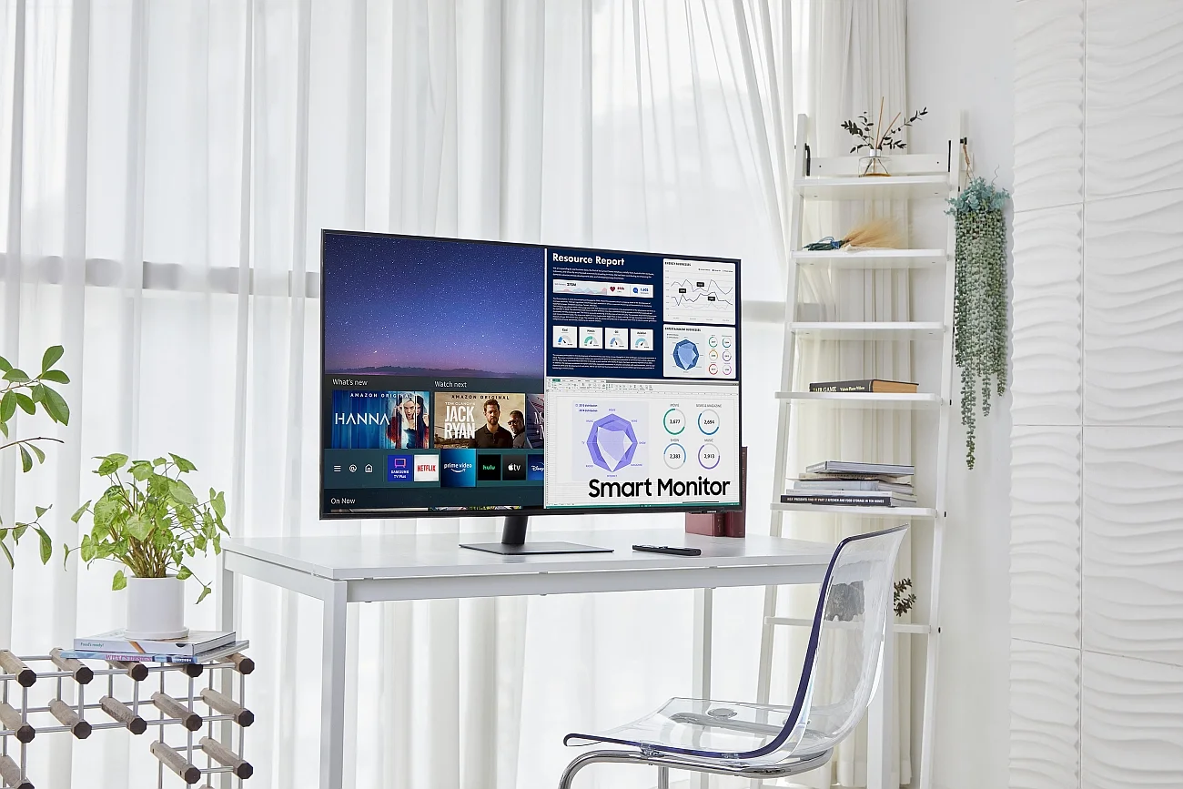 Produkowane dziś monitory powoli przestają być tylko dodatkiem do komputerów stacjonarnych czy konsoli gier wideo. Na przykładzie Samsung Smart Monitor M7 32" prezentujemy 5 rzeczy, którymi zaskoczy cię ten monitor