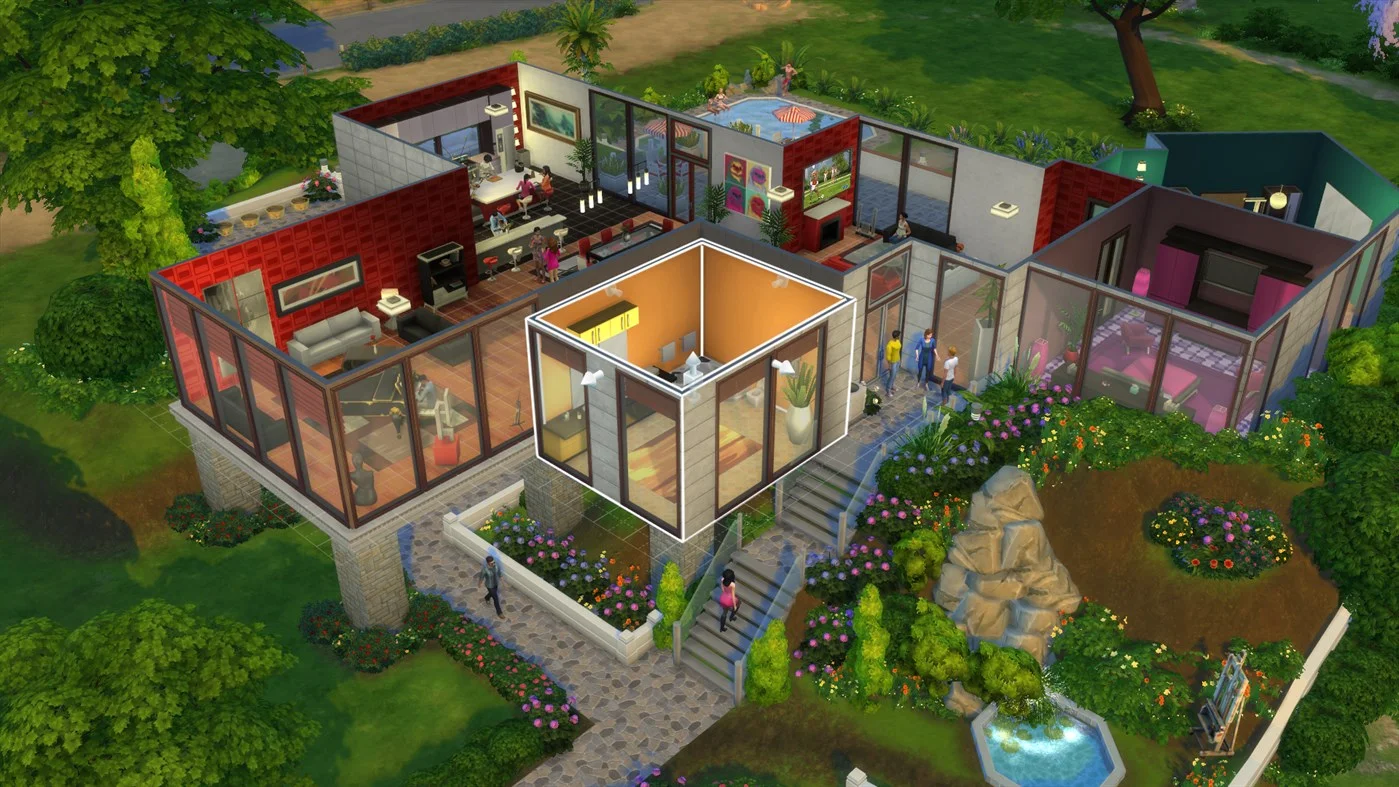 Zrzut ekranu z gry "The Sims 4"