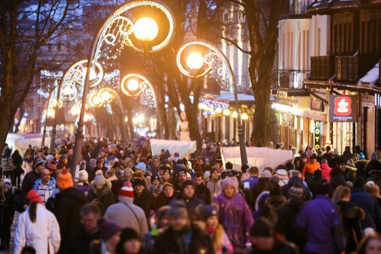 Największą popularnością wśród sylwestrowych turystów cieszy się Zakopane