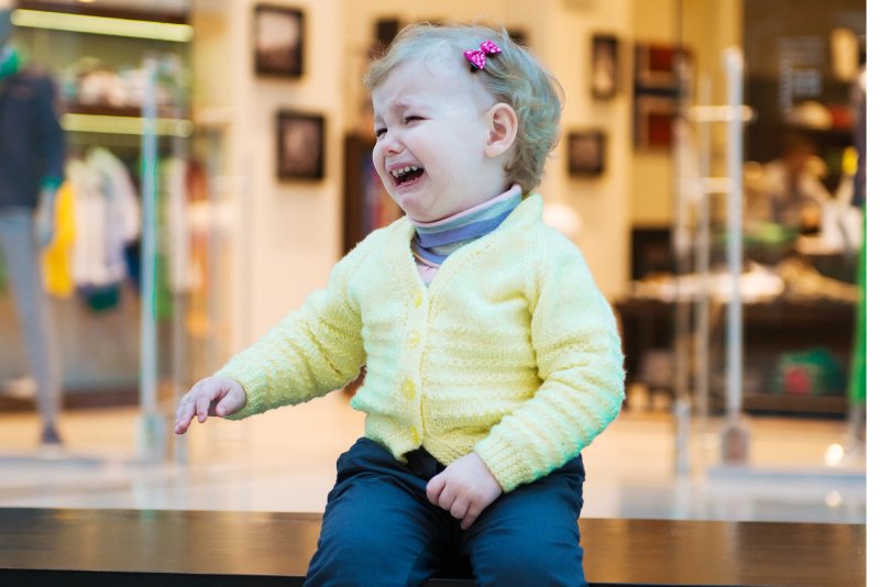 Zgubienie się w centru handlowym to taki sam stres dla ciebie i dla dziecka