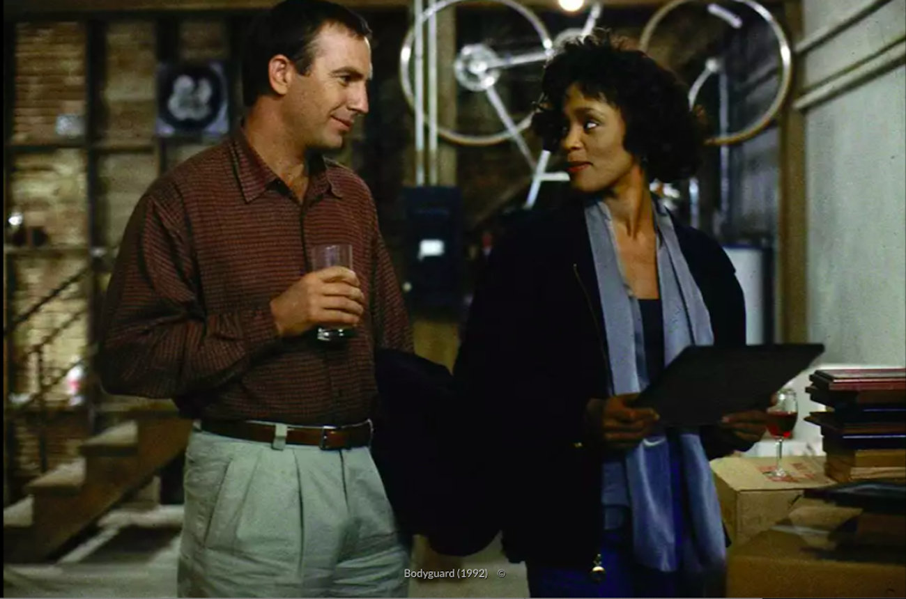"Bodyguard" Whitney Houston Kevin Costner