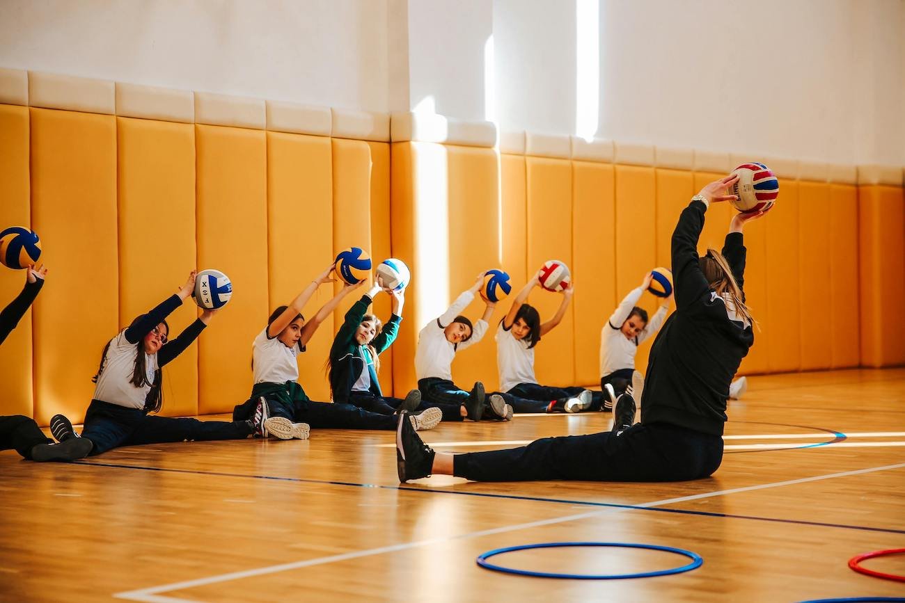 dzieci sport ćwiczenia trening