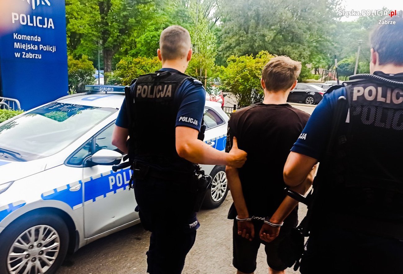 policja zabrze nastolatki