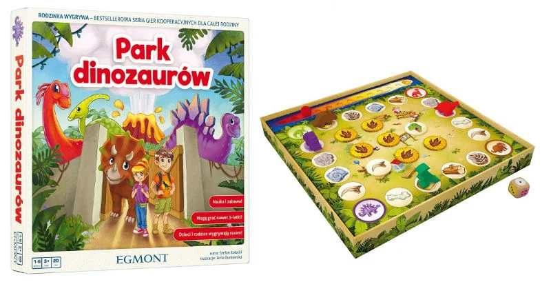 W grze "Park dinozaurów" gracze muszą doprowadzić jak najwięcej przyjacielskich dinozaurów do ich wybiegów w parku, zanim skończy się czas odmierzany przez meteoryt