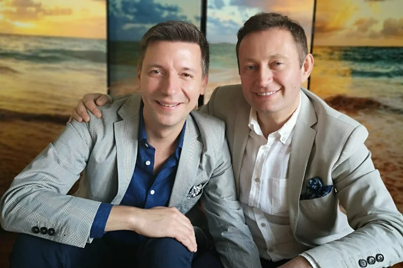 Michał Cessanis i Paweł Rabiej