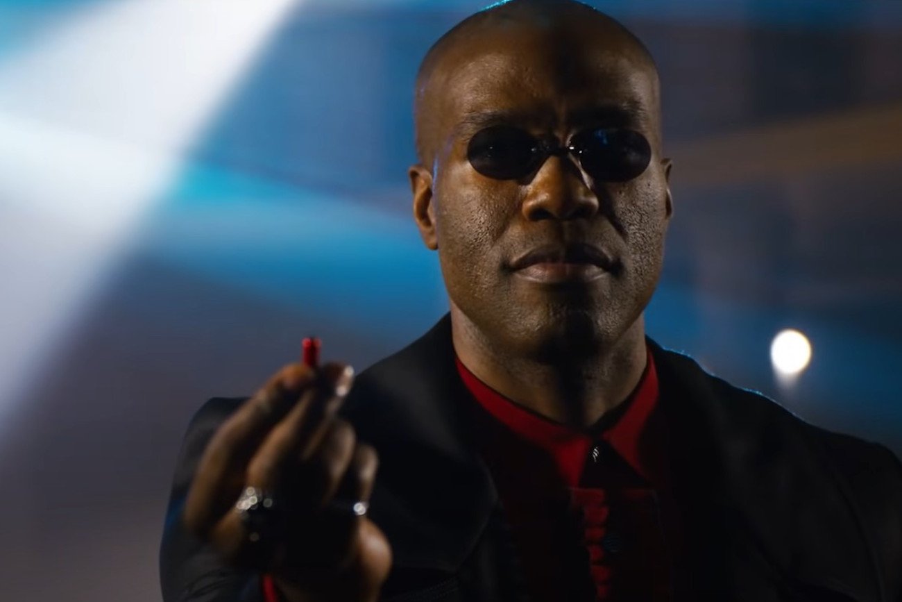 Kadr z filmu "Matrix: Zmartwychwstania"