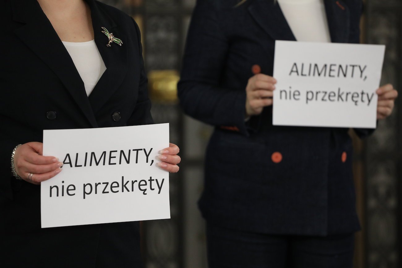 alimenty protest