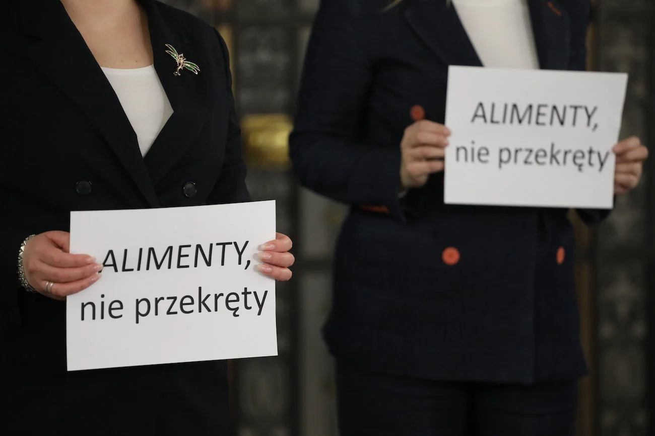 alimenty protest